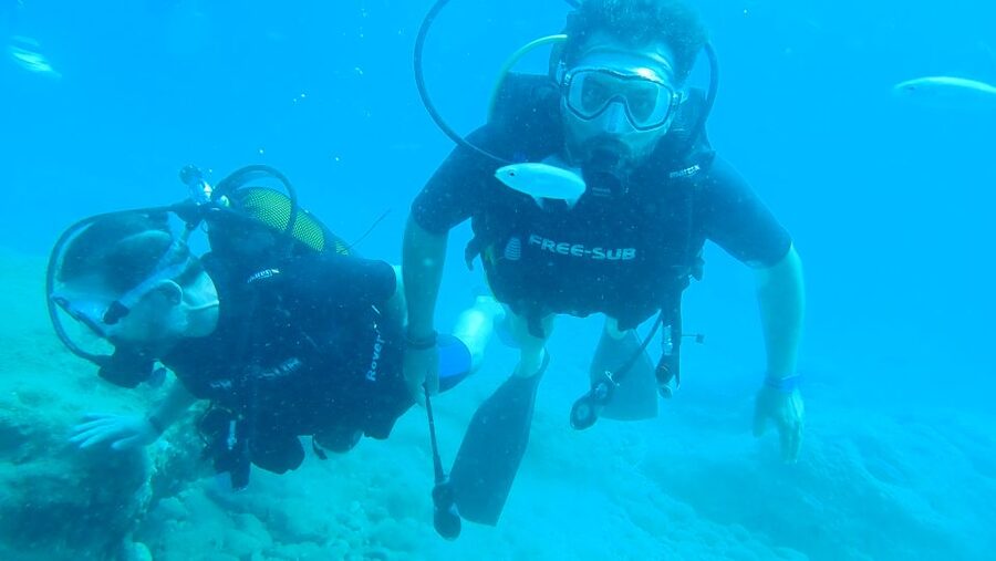 Alanya: 2 Guided Scuba Dives with Lunch and Hotel Transfers - At Alanya Harbor, the safety briefing comes first