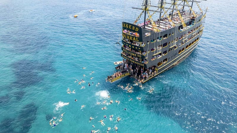 Alanya: All Inclusive Luxury Boat Trip w/ Optional Free Time - Key points at a glance