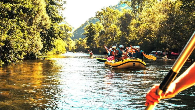 Alanya /Antalya /Side Rafting and Buggy, Quad Option Zipline - Switching paddles for a buggy or quad