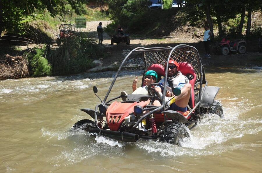 Alanya: Buggy Safari Excursion with Hotel Pickup - Getting muddy, then cleaning up