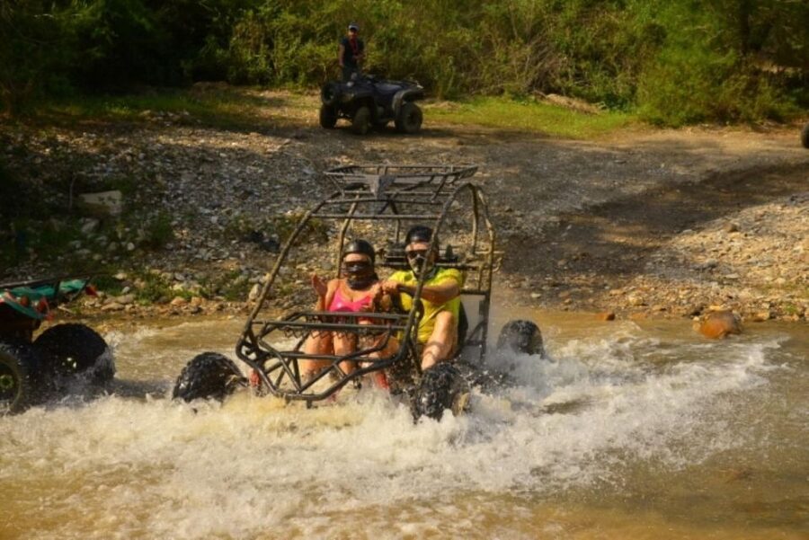 Alanya Buggy Safari Off-Road Thrills! - Getting comfortable during the 20 to 30 minute practice run