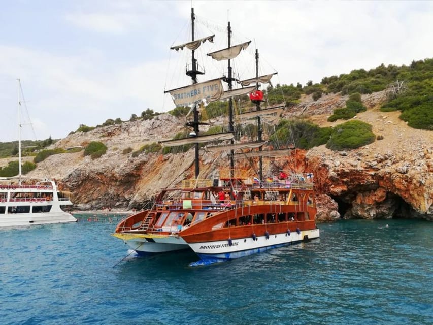 Alanya: Catamaran Boat Tour with Snorkeling and BBQ Lunch - Snorkeling, sea turtles, and what you may actually see