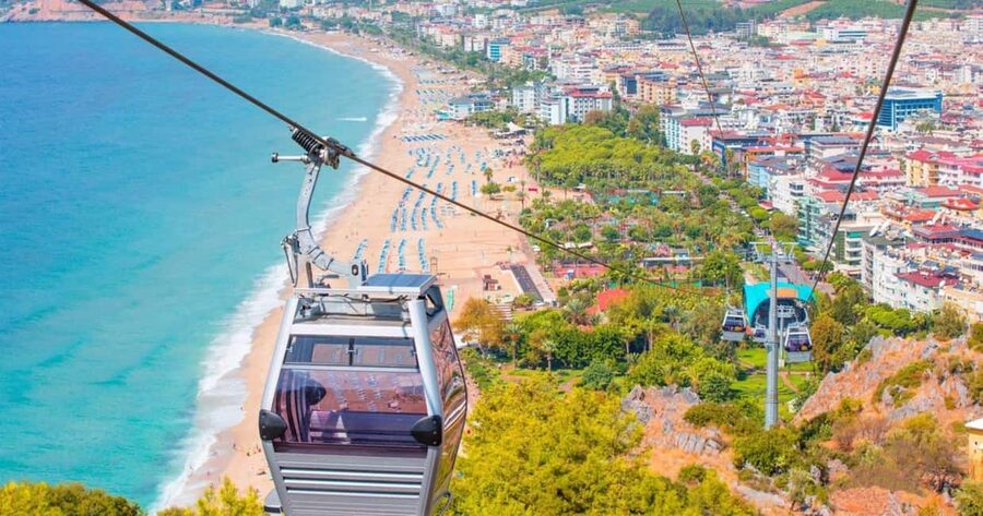 Alanya City Tour: Cleopatra Beach & Optional Cable Car Ride - The 45-minute shopping stop