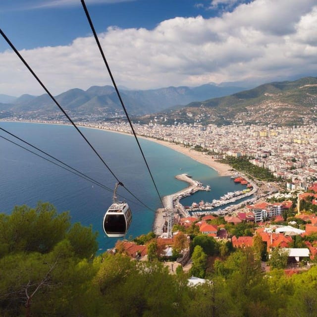 Alanya: City Tour with Cable Car and Damlatas Cave 3 in 1 - Alanya Castle: history with room to explore