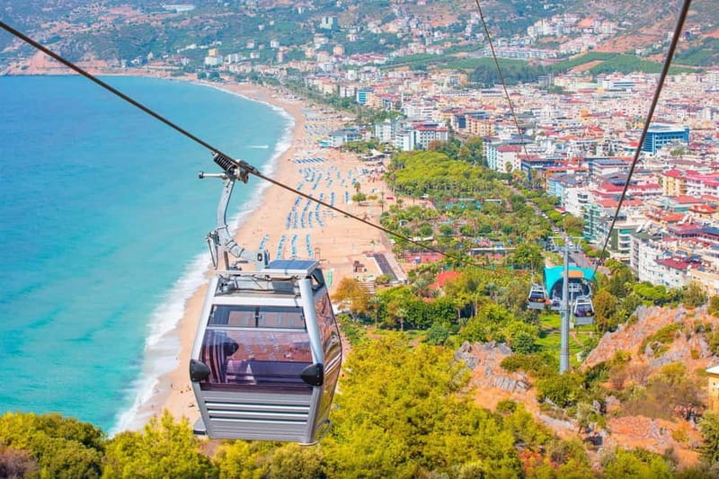 Alanya: City Tour with Sunset Views and Cable Car - Kleopatra Beach, Alanya’s famous shore