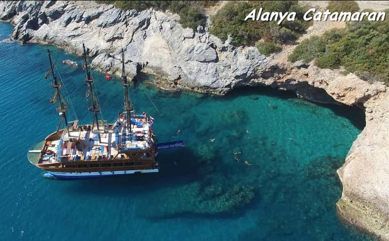Alanya: Family-Friendly Catamaran Cruise with Castle Views - Setting Sail from Alanya Harbour