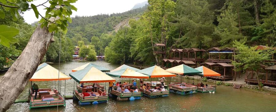 Alanya Highlights: Sapadere Waterfalls, Dim Cave & Dim River - Lunch over the river at Dim Çayı