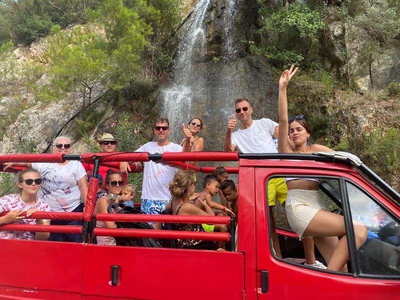 Alanya: Nature Adventure at Dim Cave & Dim River with Lunch - The morning pickup and open midibus ride