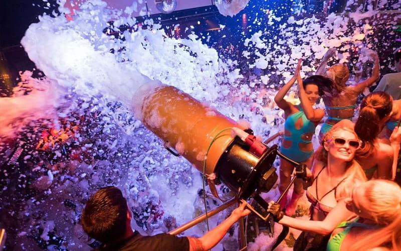 Alanya Optional Alcoholic Sunset Boat Cruise and Foam Party - Dinner, soft drinks, and what costs extra