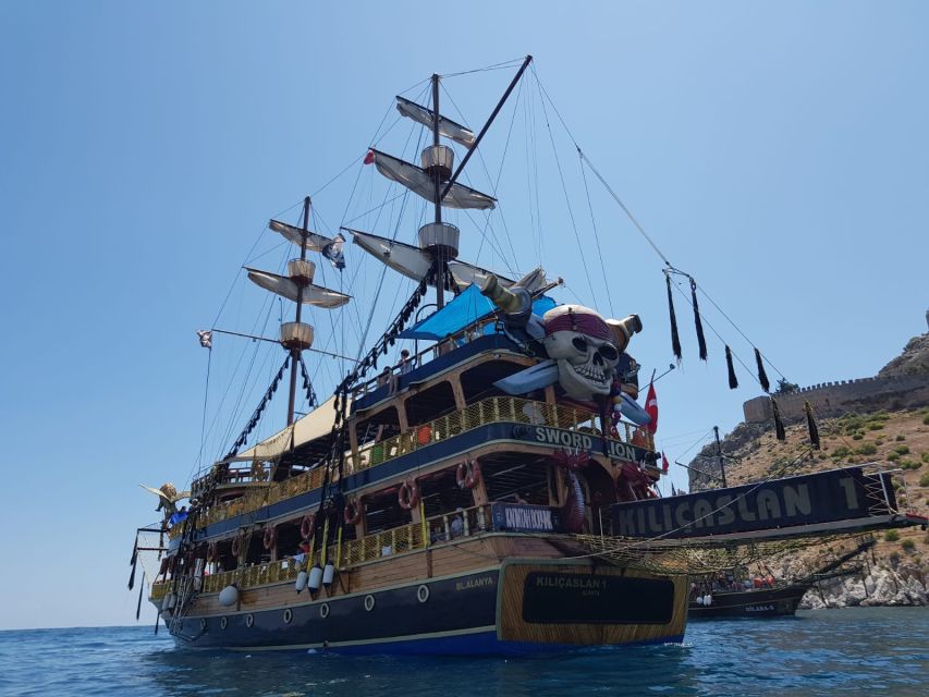 Alanya: Pirate Boat Tour w/ BBQ & Foam Party - Key points to know before you book