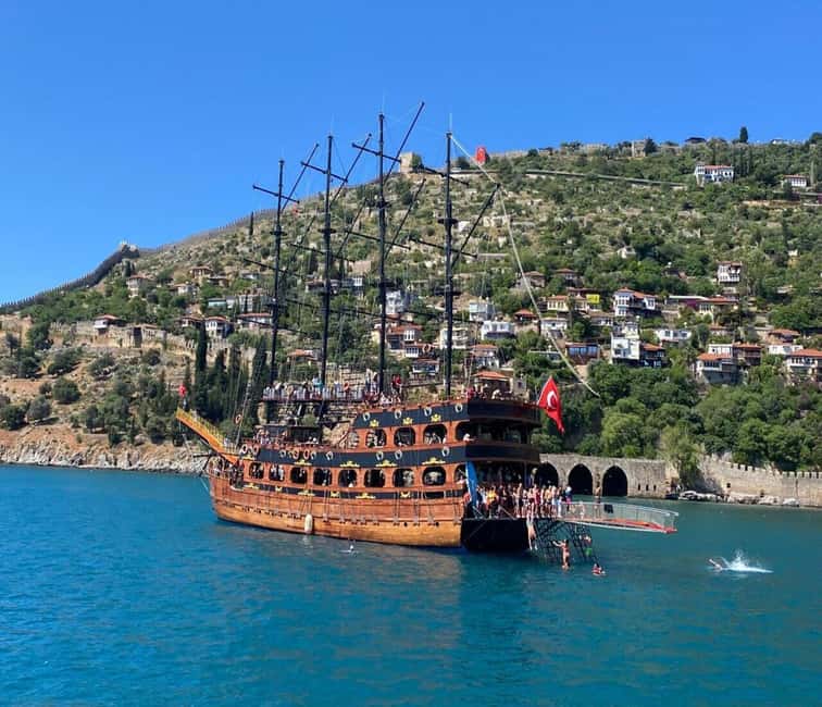 Alanya: Pirate Boat with Lunch and Unlimited Drinks - Key points to know before booking