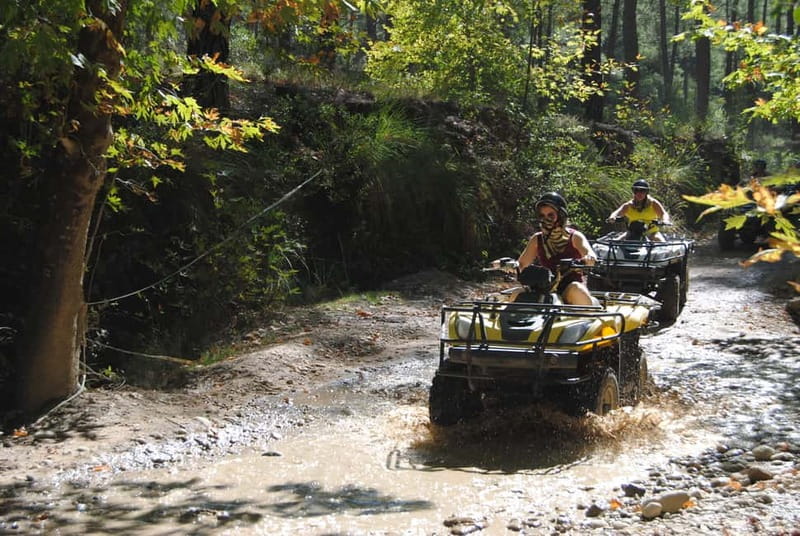 Alanya: Quad Safari Adventure with Hotel Transfers - Breaks for swimming and photographs