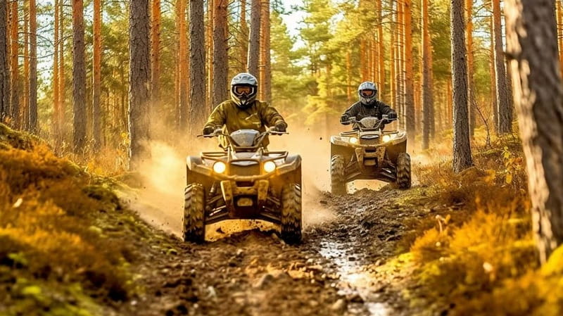 Alanya: Quad Safari Tour in the Taurus Mountains - Two hours on dusty and muddy forest tracks
