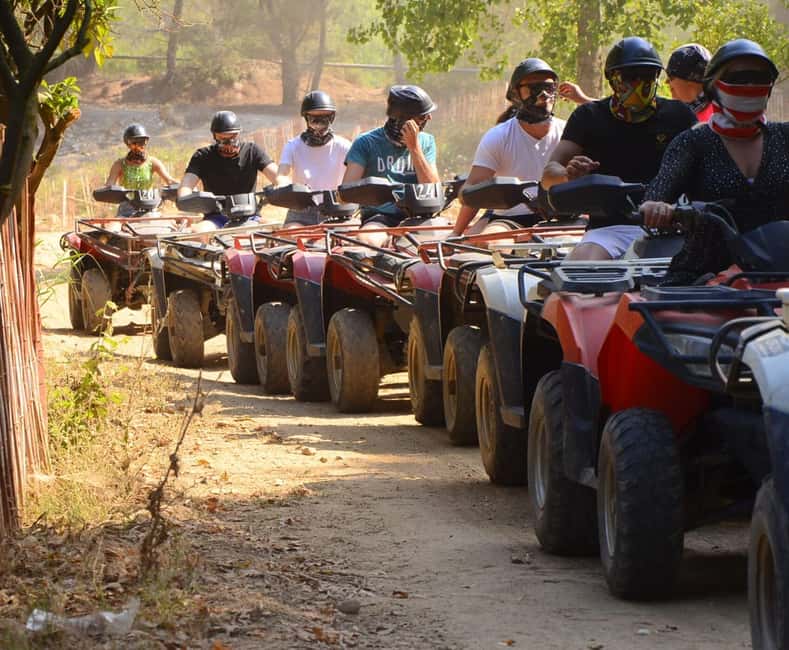 Alanya: Quad Safari with Hotel Pick-Up - Riding through forests and rocky mountain tracks