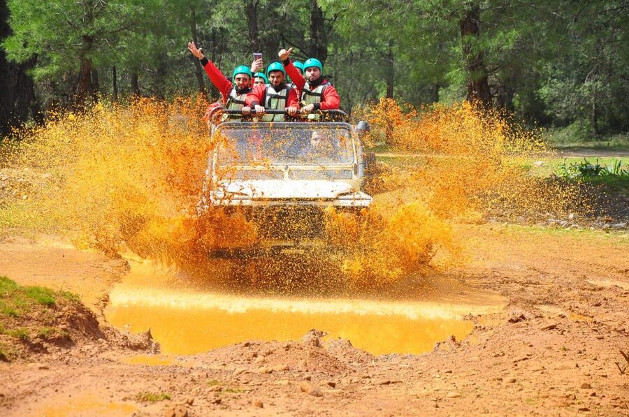 Alanya: Rafting, Zipline, Quad, Buggy, Jeep Tour with Lunch - The Long Road from Alanya to the Canyon