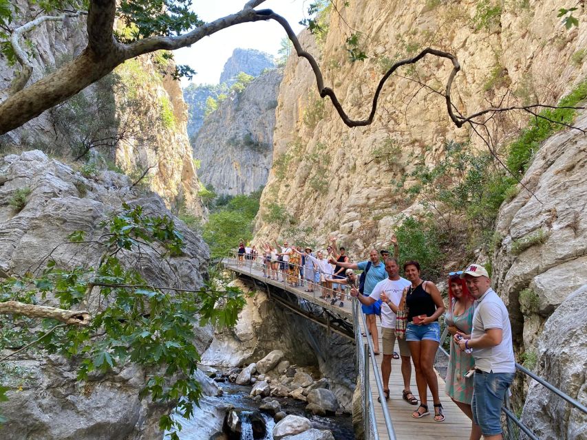 Alanya: Sapadere Canyon Waterfalls & Dwarfs Cave Tour - Guide service and what to expect from the commentary