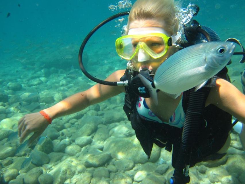 Alanya: Scuba Diving Experience with Lunch - The first 20-minute underwater session