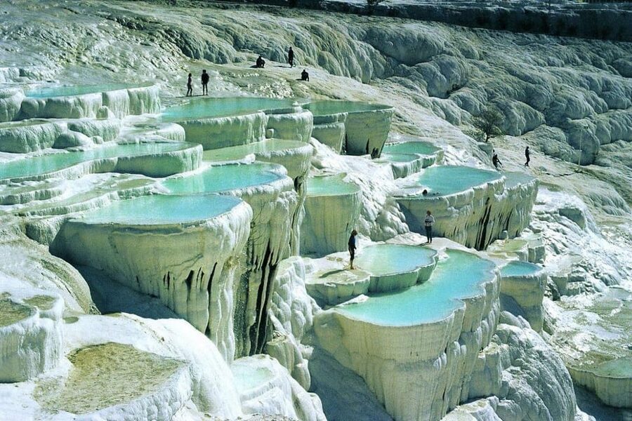 Alanya, Side, Antalya To Pamukkale & Salda Lake A Magical - Choosing between thermal spas and the travertines