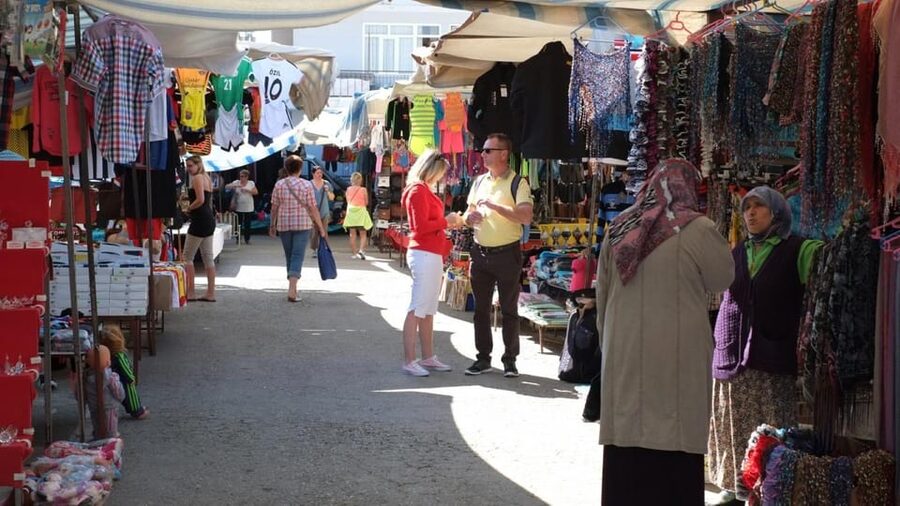 Alanya/Side: Manavgat River & Waterfall, Boat Tour, & Bazaar - Manavgat Waterfall: a short, photogenic stop