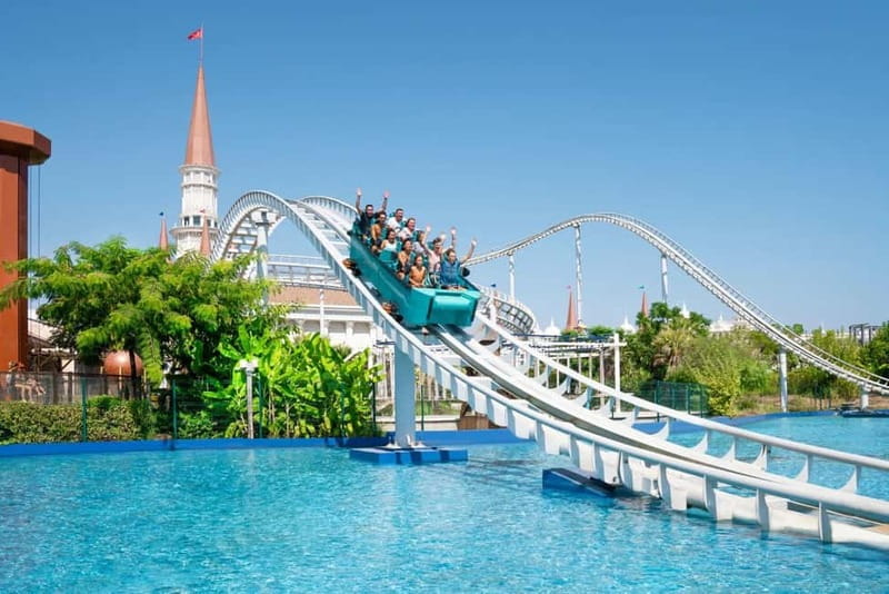 Alanya, Side To Land of Legends Theme Park Ticket & Transfer - Taking a break at The Avenue