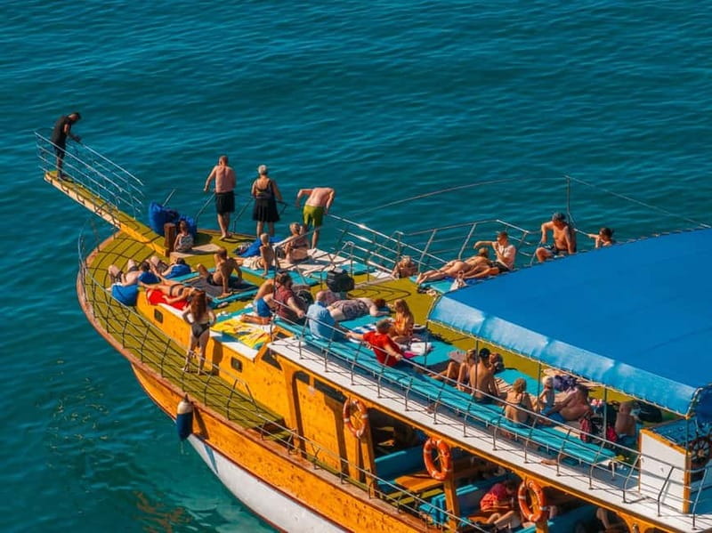Alanya: Small-Group Boat Tour with Lunch and Soft Drinks - Seeing Alanya from a two-deck boat