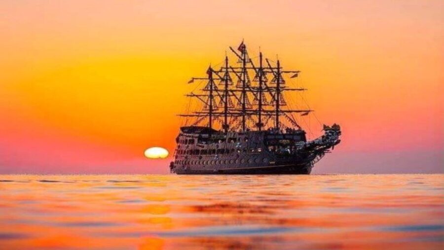 Alanya: Sunset Cruise with Dinner - Hotel pickup and the ride to the harbor