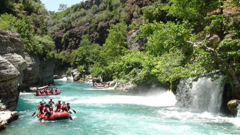 Alanya: Super Combo Quad, Buggy, Rafting & Zipline w/Lunch - Lunch, swimming, and the pause before rafting
