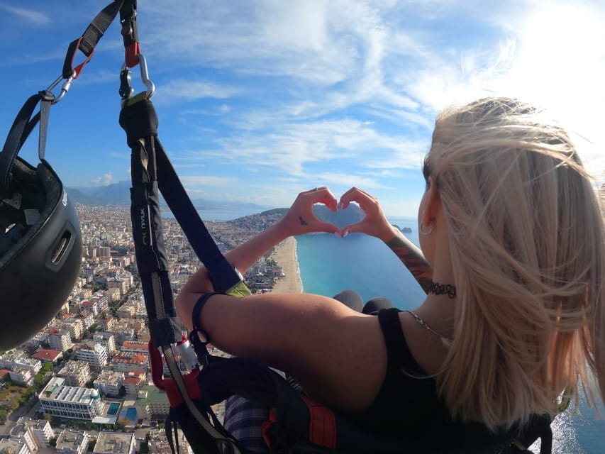 Alanya: Tandem Paragliding Flight to Cleopatra Beach - Key points to know before you book