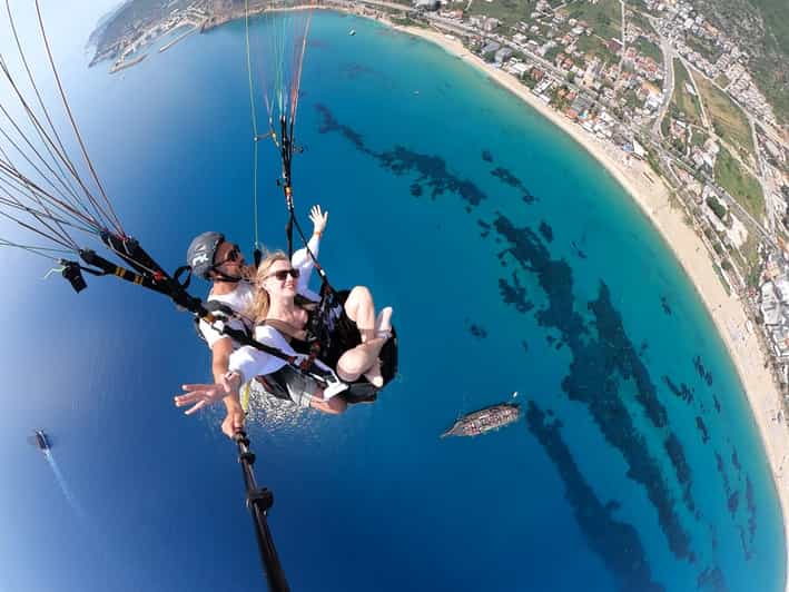 Alanya: Tandem Paragliding Flight to Cleopatra Beach - A 12 to 18-minute view of Alanya
