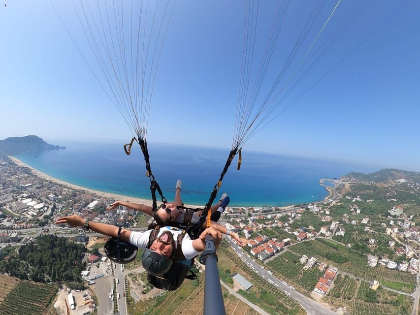 Alanya: Tandem Paragliding Flight to Cleopatra Beach - Photos and videos are useful, but not cheap