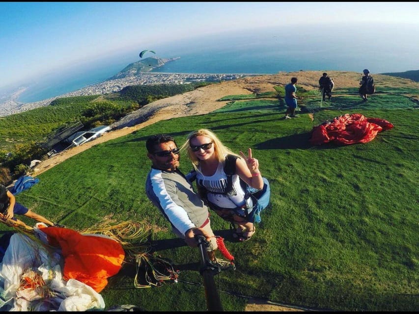 Alanya: Tandem Paragliding Flight to Cleopatra Beach - The takeoff requires a short, quick run