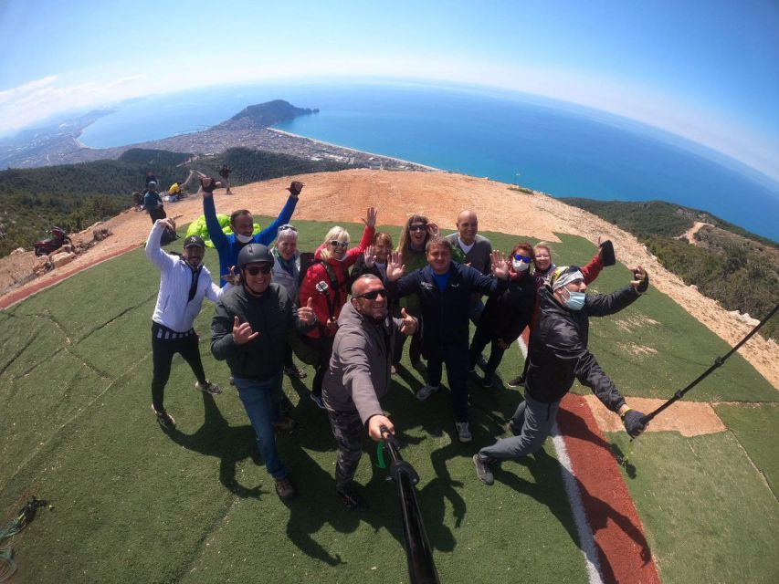 Alanya: Tandem Paragliding from 700m with Meeting or Pick Up - The ride from town to the mountain