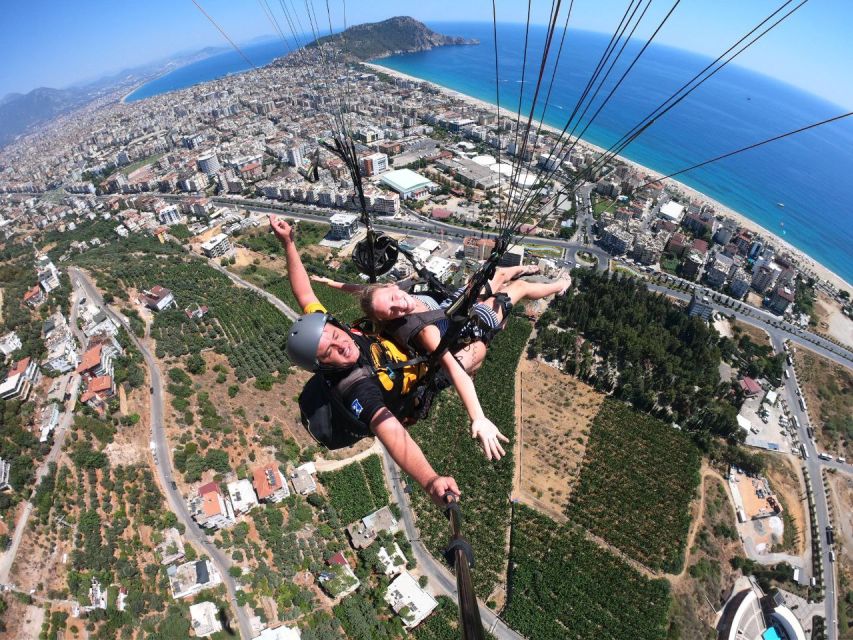 Alanya: Tandem Paragliding from 700m with Meeting or Pick Up - Booking choices and cancellation flexibility