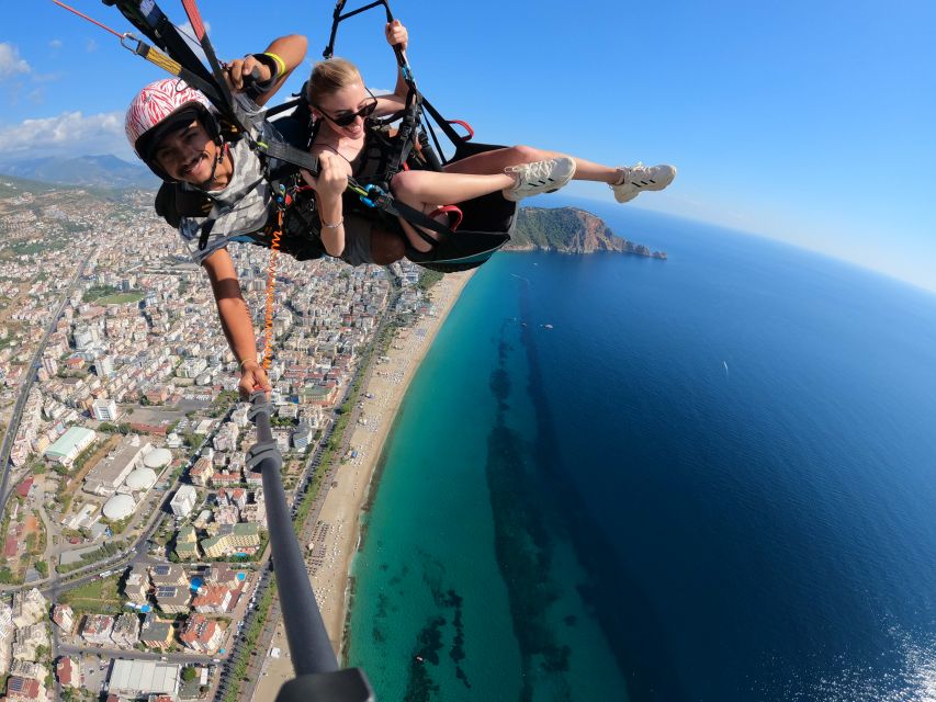 Alanya: Tandem Paragliding Over a Castle and the Sea - What the $100 price really covers
