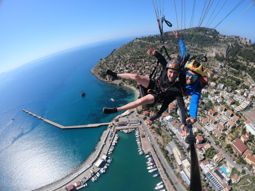 Alanya: Tandem Paragliding Over a Castle and the Sea - From Alanya hotel to the 700-meter launch point