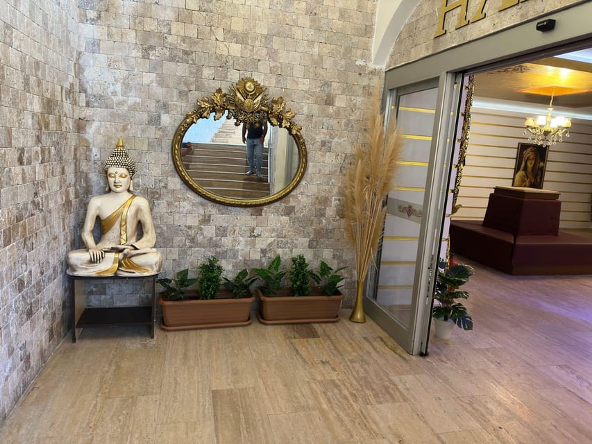 Alanya: Turkish Bath with Foam and Aromatherapy Massages - Hotel transfer or direct arrival?