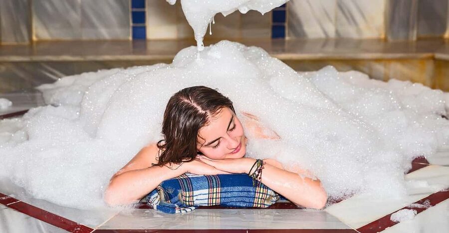 Alanya: Turkish Bathhouse and Spa Experience with Massage - The face mask ends the treatment gently