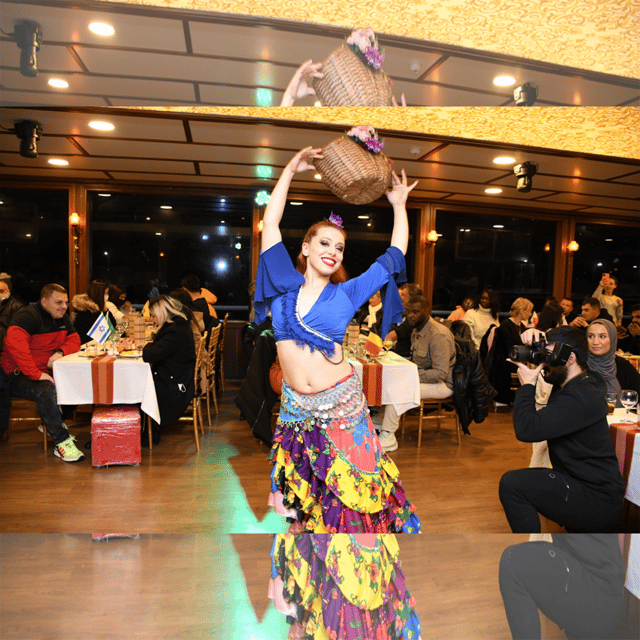 All Inclusive; Istanbul Bosphorus Dinner Cruise w/live shows - What the Turkish night show includes
