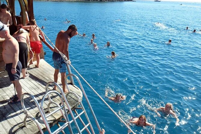 All Inclusive Marmaris Boat Trip With Lunch & Unlimited Drinks - Aquarium Bay, clear water and the first swim