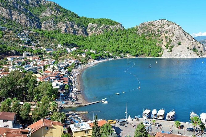 All Inclusive Marmaris Boat Trip With Lunch & Unlimited Drinks - Turunc, 90 minutes on land