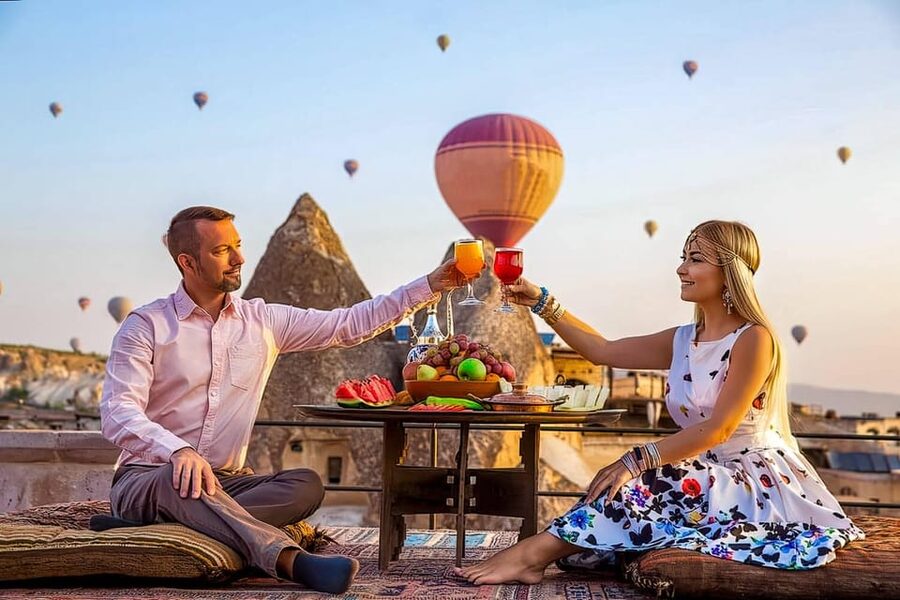 Antalya: 2-Day Guided Cappadocia Tour with Cave Hotel Option - Lunch near Uchisar, paid separately
