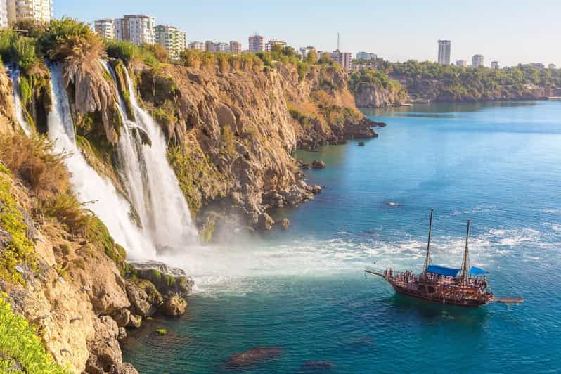 Antalya: Beach & Waterfalls Boat Trip w/ Lunch & Soft Drinks - Lara Beach: the first chance to swim