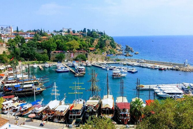 Antalya /Belek : Guided City Tour w/Cable Car & Waterfalls & Boat - Dinopark and lunch near Kemer