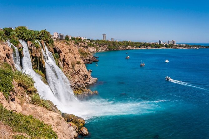 Antalya /Belek : Guided City Tour w/Cable Car & Waterfalls & Boat - Hadrian’s Gate and Antalya’s old streets