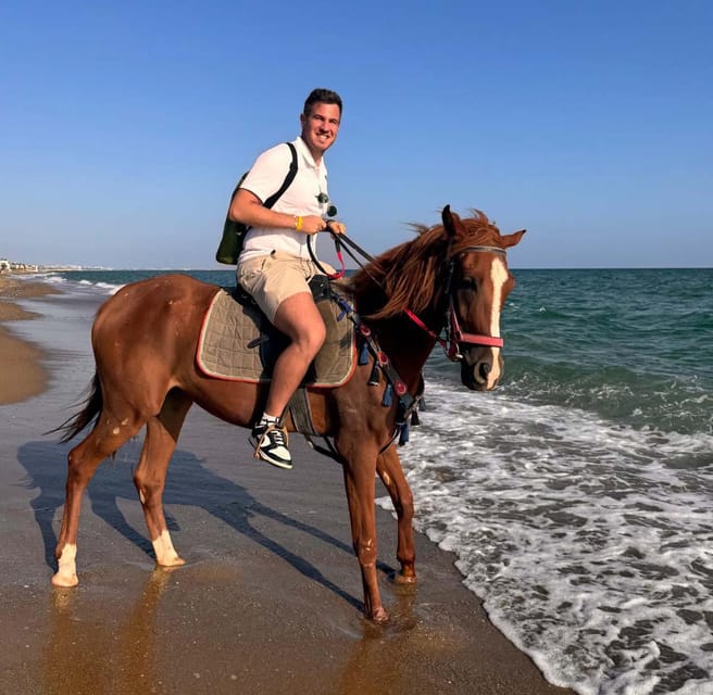 Antalya : Belek , Kundu , Horse Riding - Sand, shoreline, and the Lara Beach section