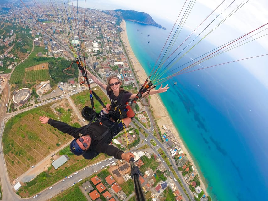 Antalya/Belek: Paragliding in Alanya with Optional Transfer - Photos, video, and the extra-cost details