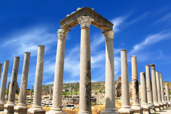 Antalya Excursion to Perge, Aspendos, side, Manavgat waterfall - Perge: Roman streets and a huge ancient city