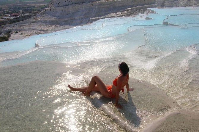 Antalya: Full-Day Pamukkale and Hierapolis Tour & Lunch - Thermal water and the Cleopatra’s Pool choice