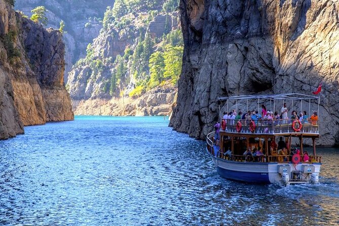 Antalya: Green Canyon Boat Trip with Lunch and Drinks - The long van ride from Antalya, Side, or Alanya