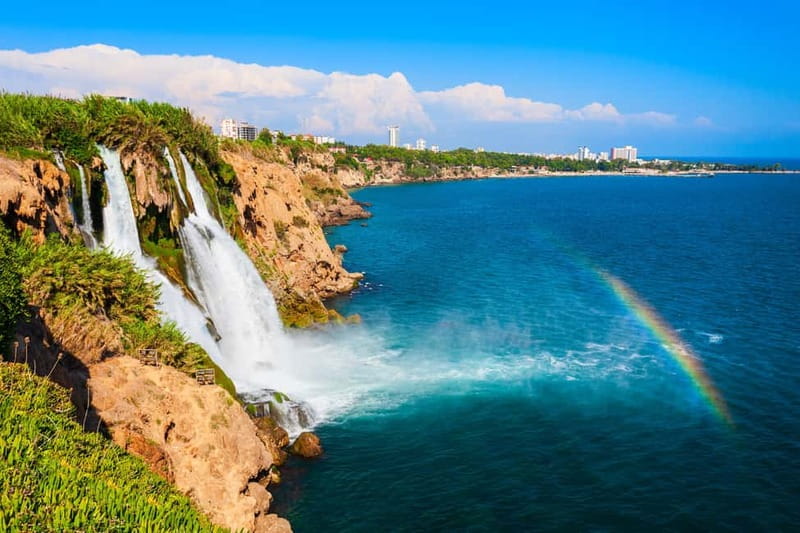 Antalya: Guided City Tour with Top 2 Waterfalls incl. Lunch - Lower Düden: Antalya’s big coastal view